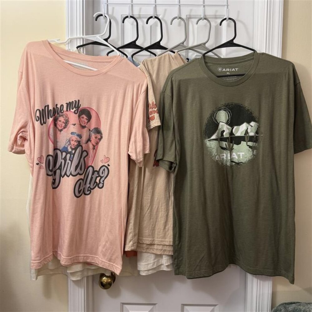 Bundle of 6 XL Western Graphic T‑Shirts